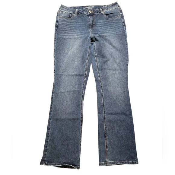 Maurices Women's Mid Rise Blue Jeans - Picture 1 of 6